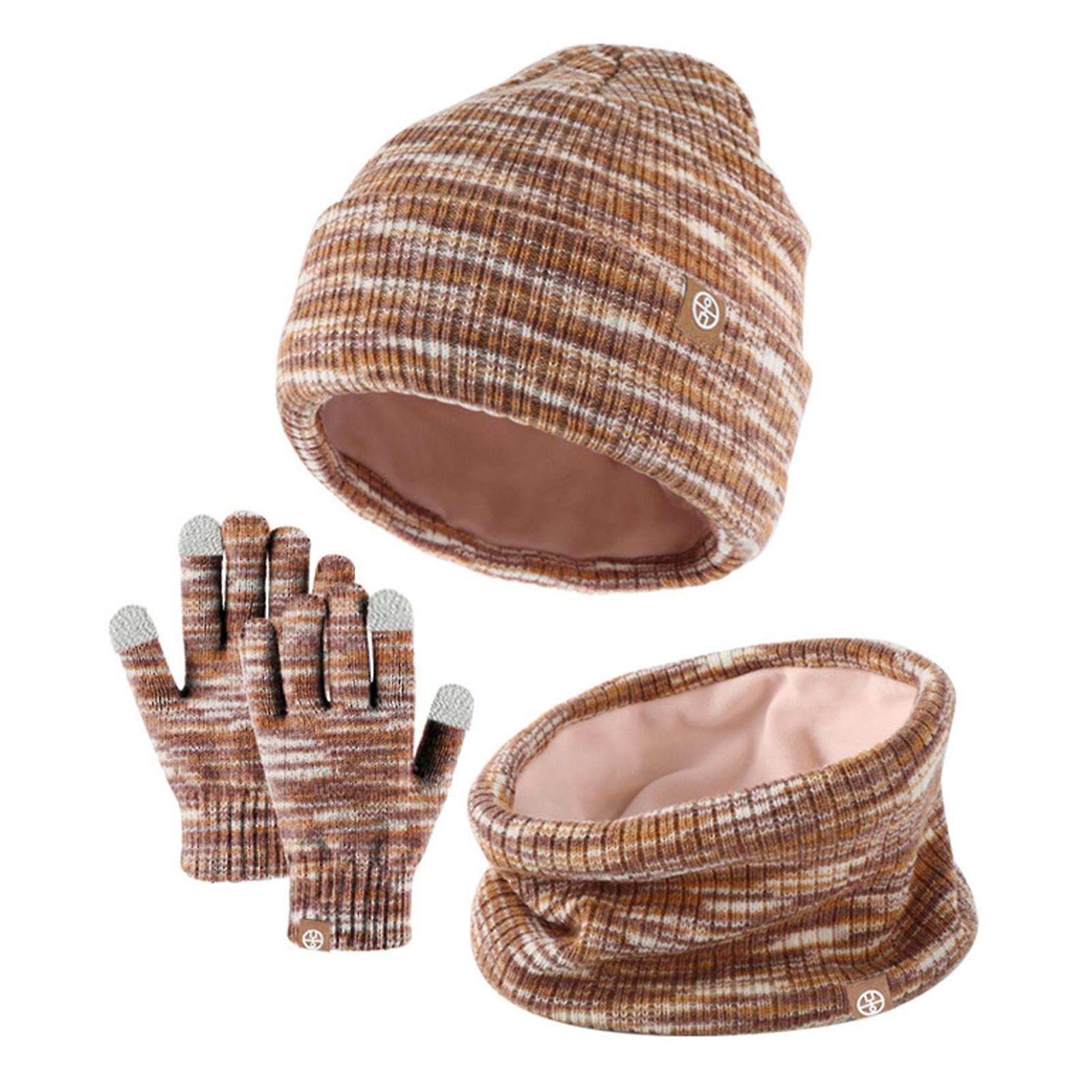 Garçons Filles Rembourré Doublé Chaud Ensemble Mode Simple Gants Pour La Maison
