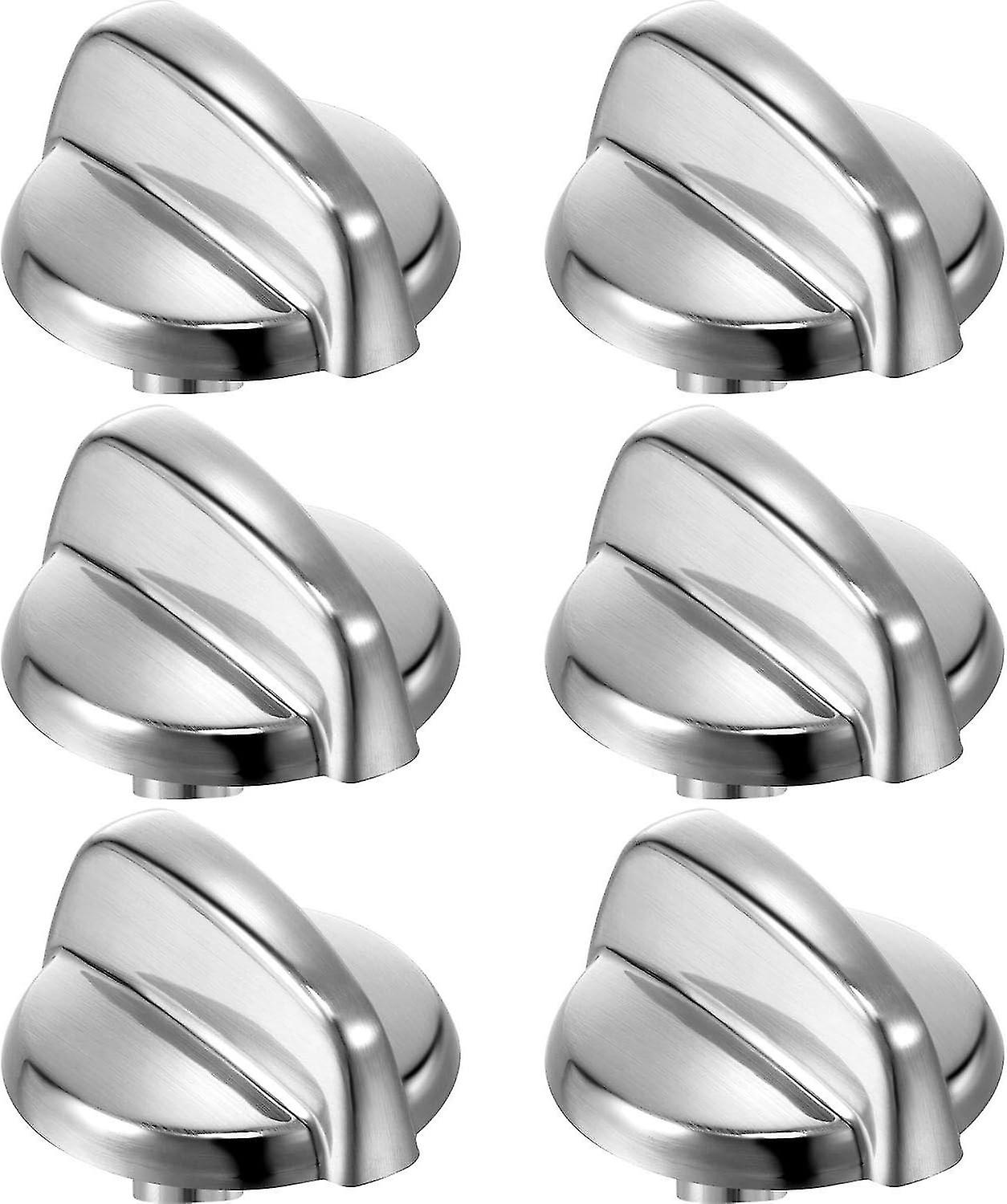 Range Cooktop Knobs 6-Pack: Compatible, General Electric