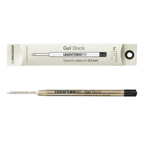 BLACK INK Quality Drehgriffel #1 Single Ballpoint Gel Pen Refill 0.5mm