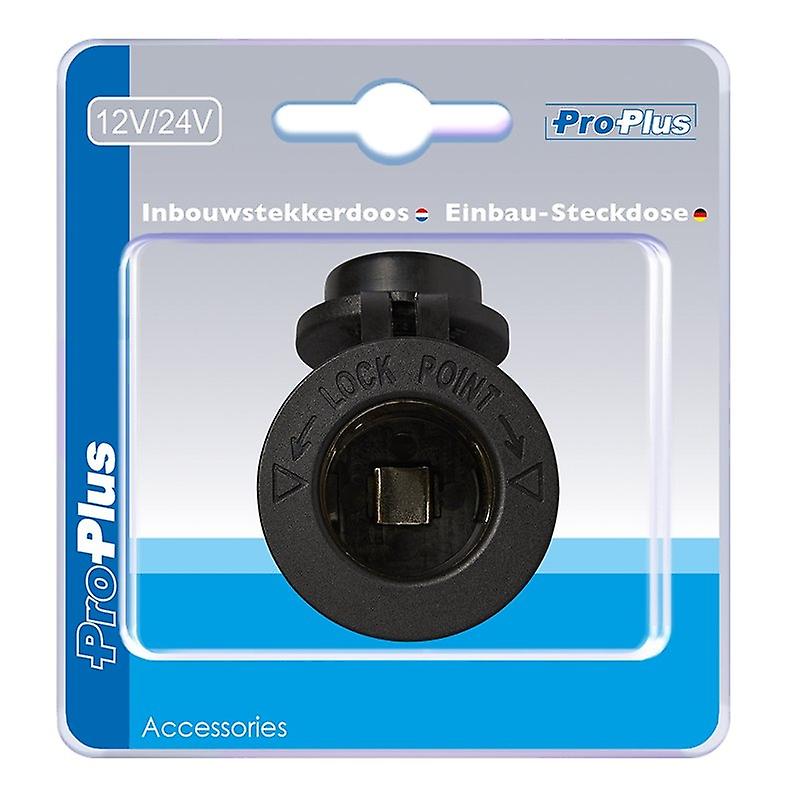 Recessed socket DIN 12V/24V in blister