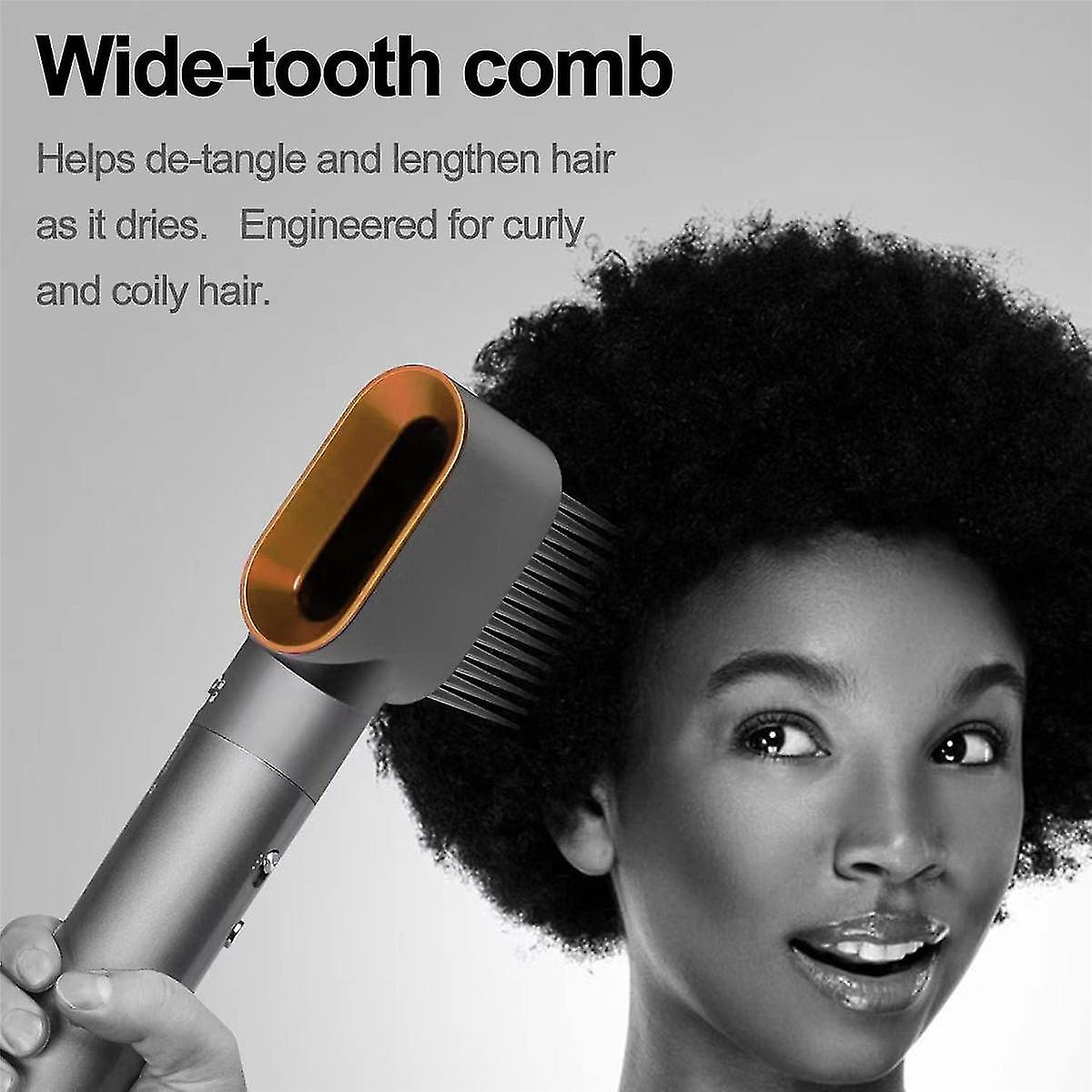 Styling Air Nozzle With Wide Tooth Comb Attachment For Hs01 Hs05 For Curly Hair And Curly Hair