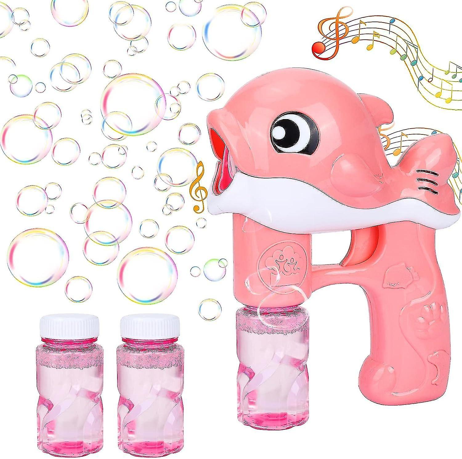 Bubble Machine-19*8*14.5cm, Soap Bubble Gun, Automatic Soap Bubble Machine Child, Bubble Toy with Bu