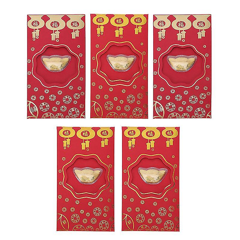 5pcs New Year Red Packets