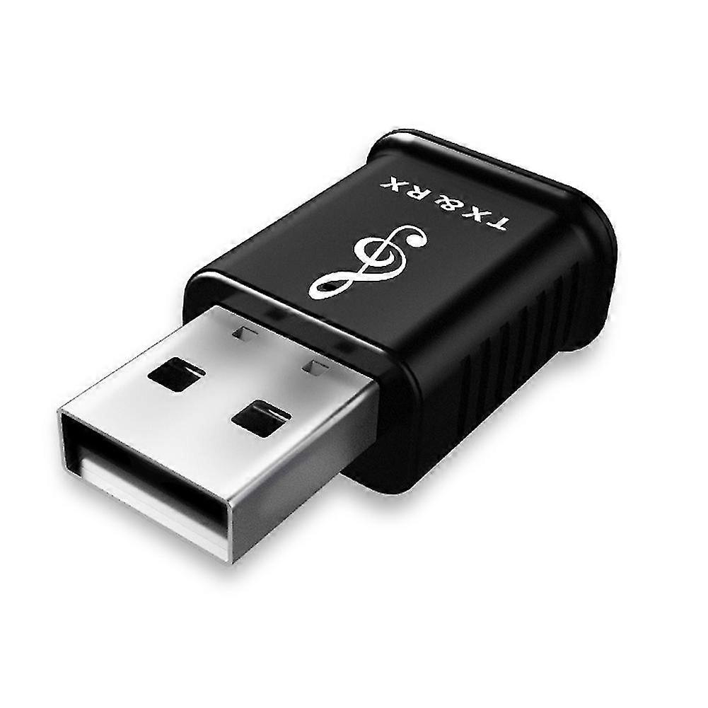 Portable 2 in 1 Transmitter Audio Receiver Bluetooth-compatible 5.0 Adapter for PC Laptop
