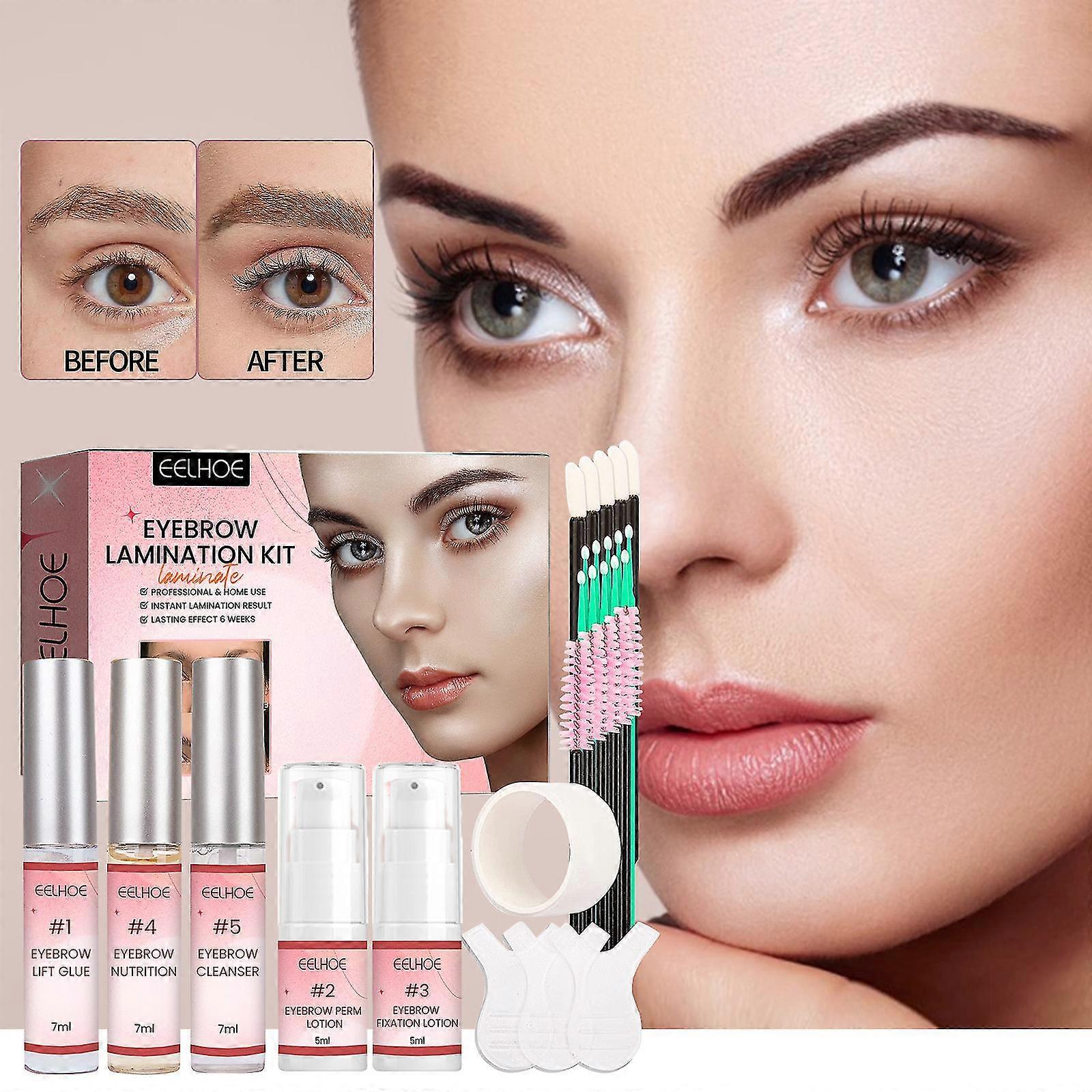 1 Set Brow Eyelash Lamination Kit Safe Brow Lift Eyebrow Lifting