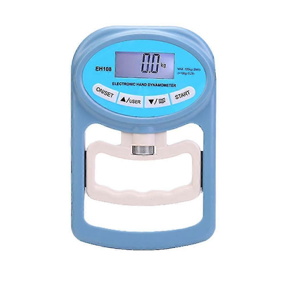 Håndholdt digital dynamometer grepsstyrkemåler - fanger automatisk elektronisk grepsstyrke, 120 kg
