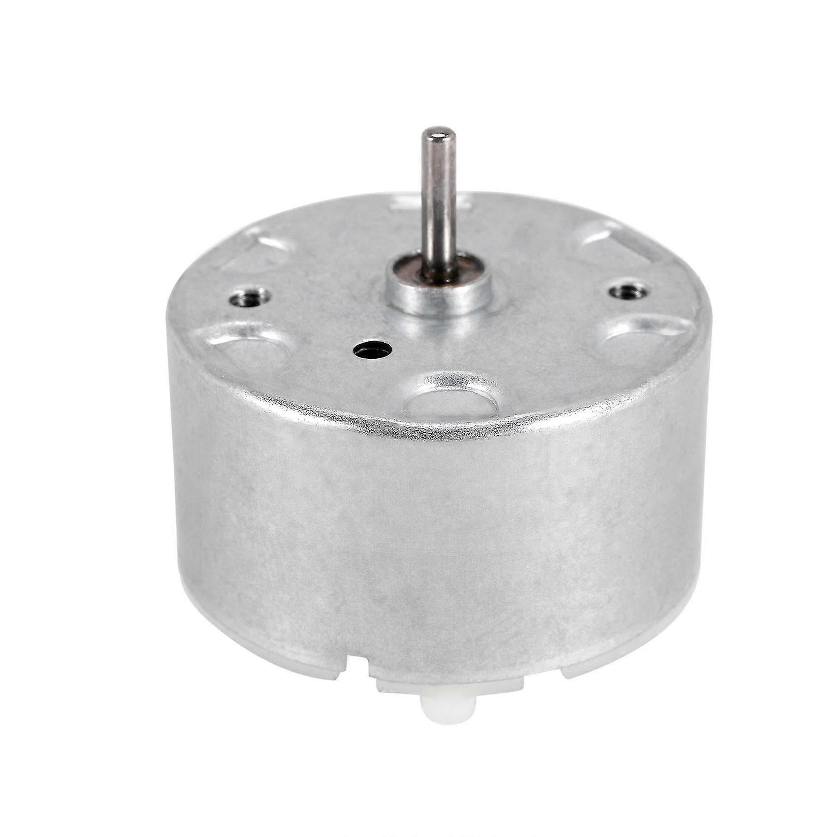 Rf-500 Tb-12560 Dc 1.5 - 12 V 2700 U / Min Idling Speed 32 Mm Diameter Dc Motor Silver