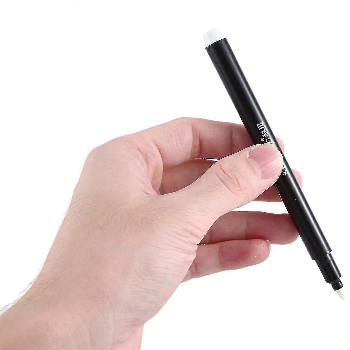 1 × أقلام تحديد الأقمشة بألوان دائمة للملابس النسيجية والقمصان والأحذية باللون الأبيض