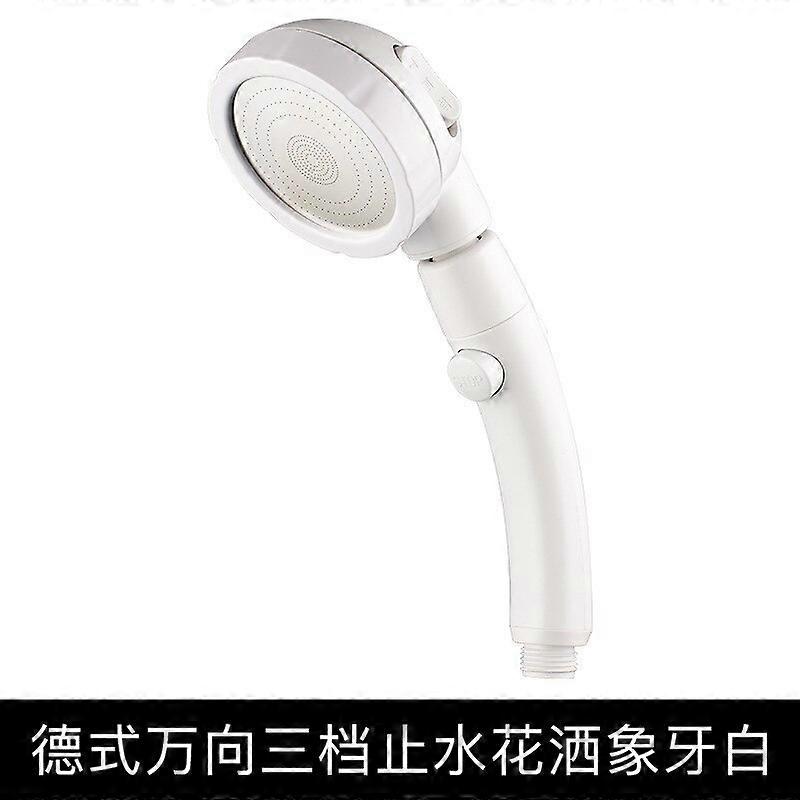 Rain Shower Head Three-Generation Universal Bathroom Increase Pressure Pressurized Adjustable Hand-Held Shower Head
