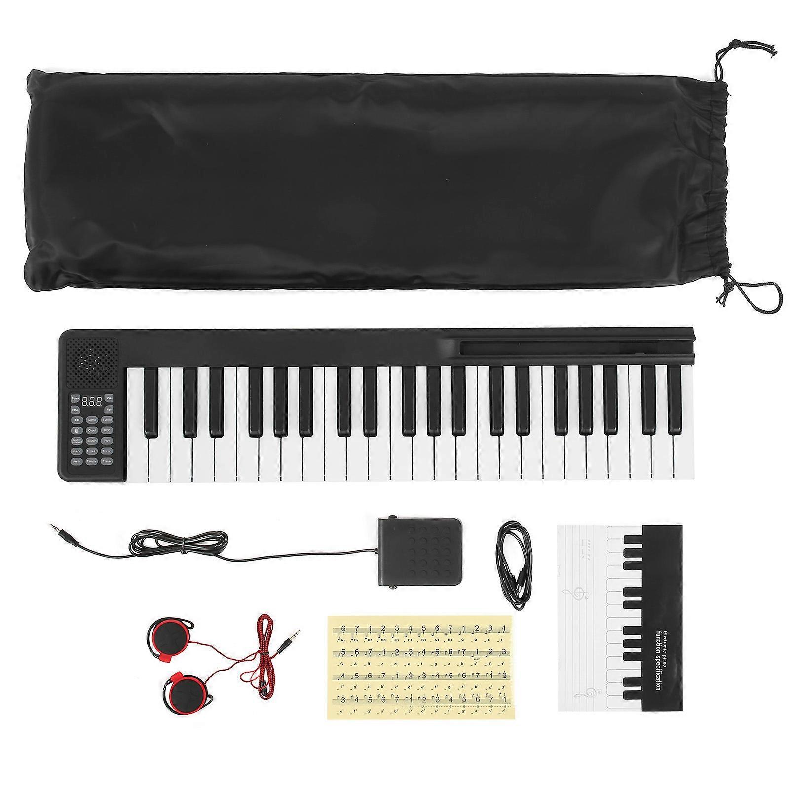 Irin Foldable Electronic Solid Piano 88 Key Portable Keyboard Midi/usb Wireless 2 Bt5.0 Pi88