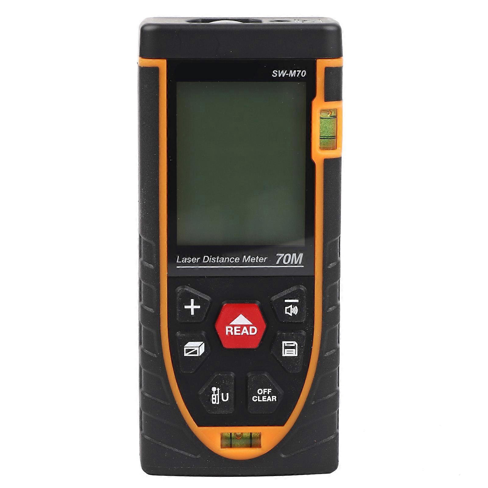 SNDWAY Handheld Digital Laser Distance Meter Self Calibration Length/Volume Measure Tool 60m