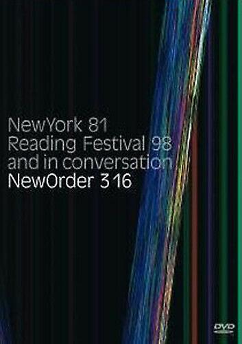 New Order 3 16 DVD (2001) New Order cert E - Region 2