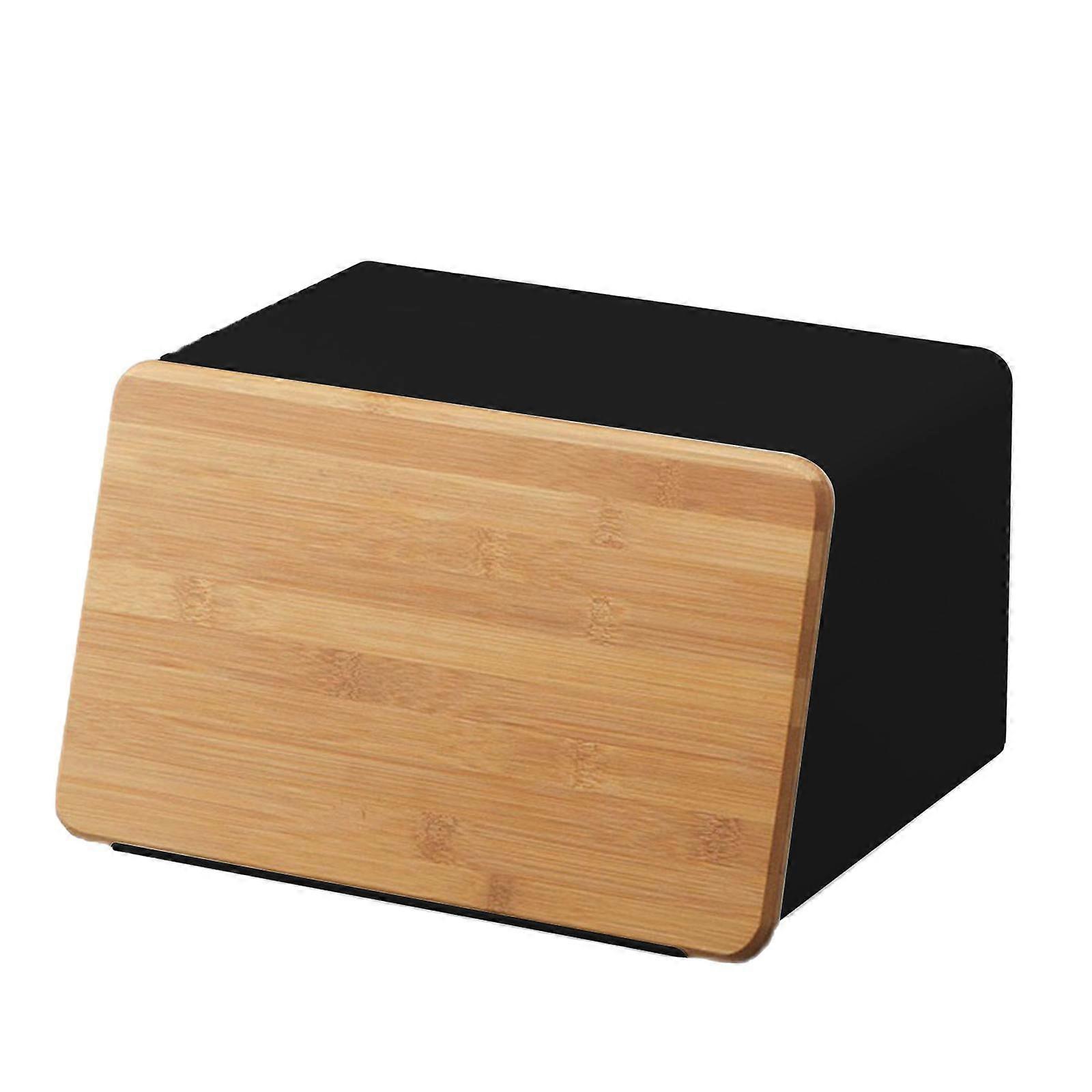 Bread Storage Container Breadbox for Kitchen Countertop Coffee Shop Entrance
