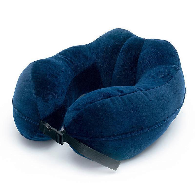 Soft Comfortable Travel Pillow Crystal Velvet U-shape Pillow Pp Cotton