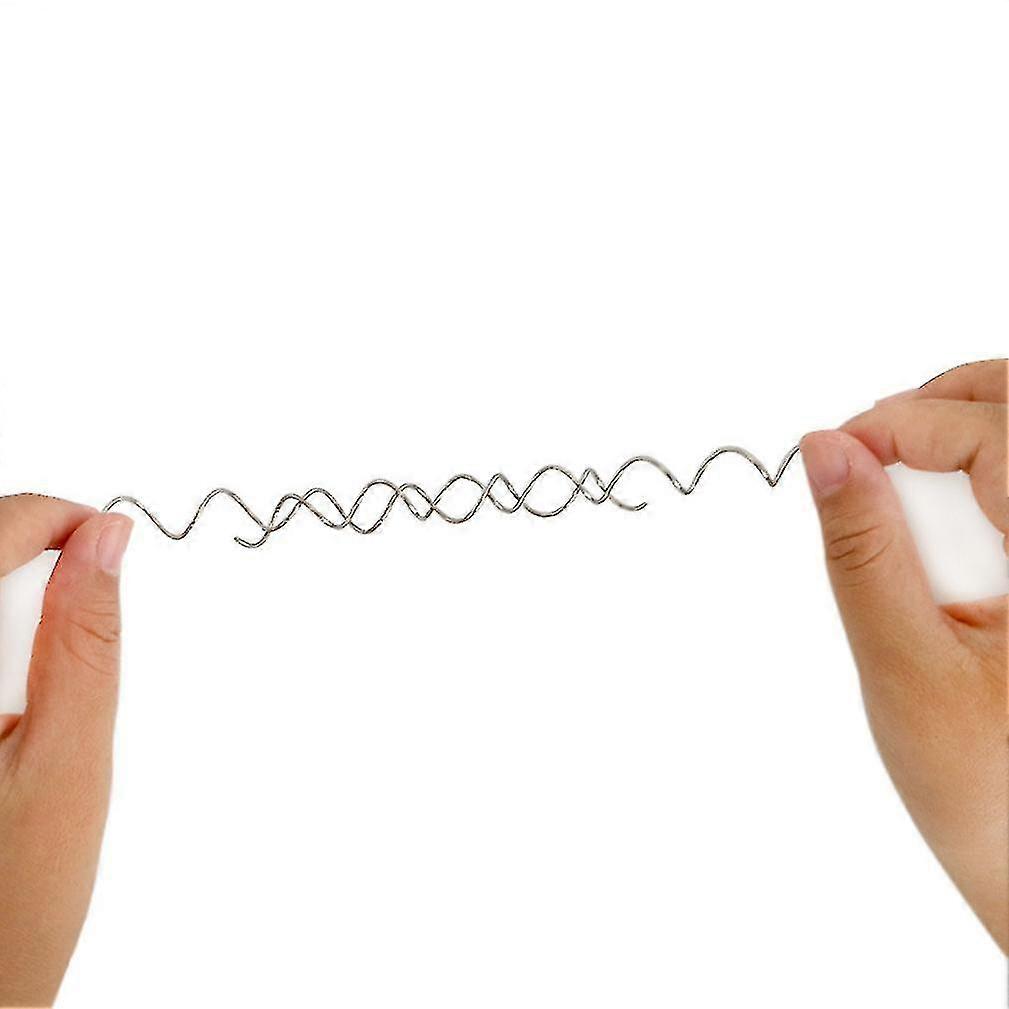 魔法の鋼線スパイラルイリュージョンアイレットアンチストレスベントトリックおもちゃ