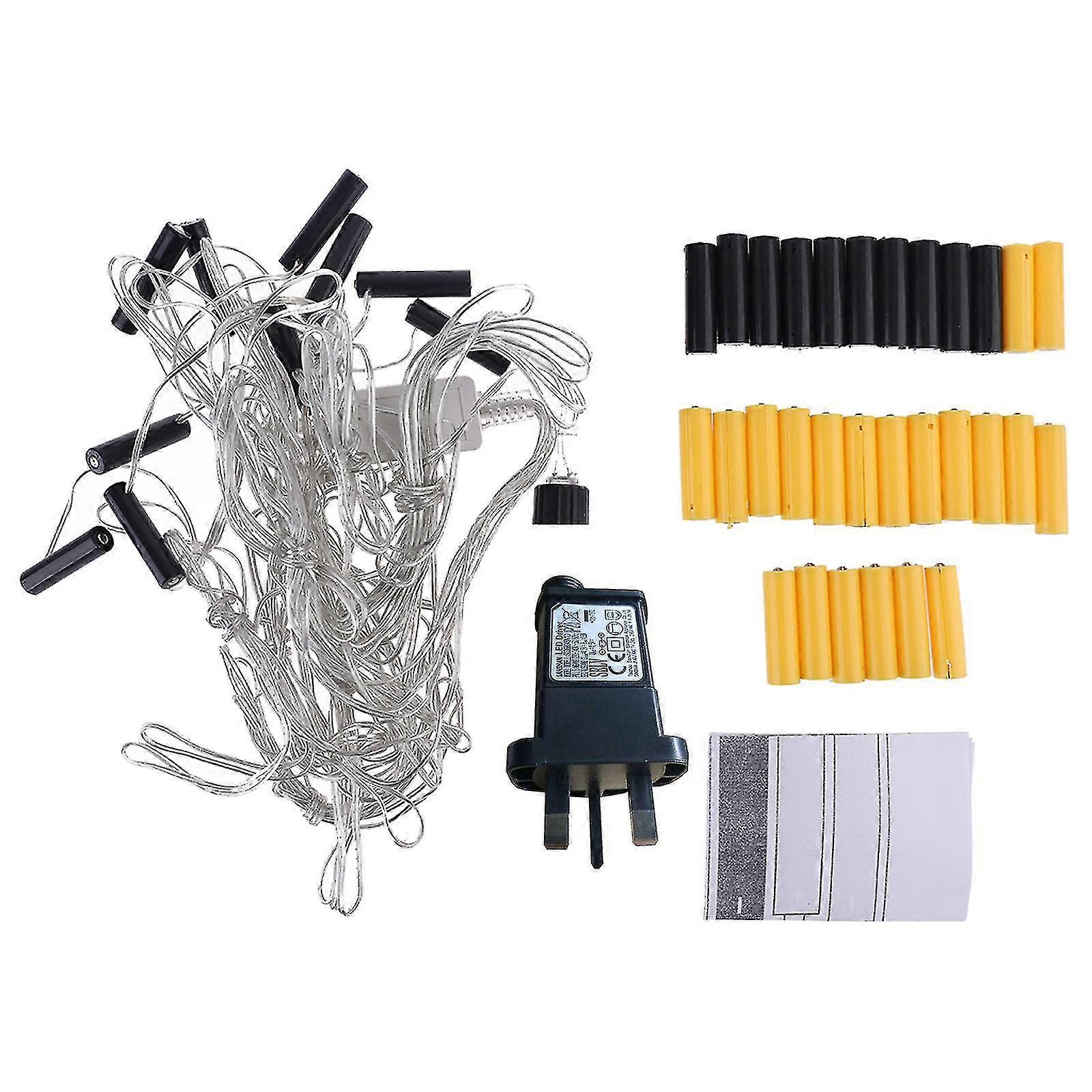 Uk Plug Convert To Aa Aaa Battery Eliminator Replace 2-3pcs Battery Cable