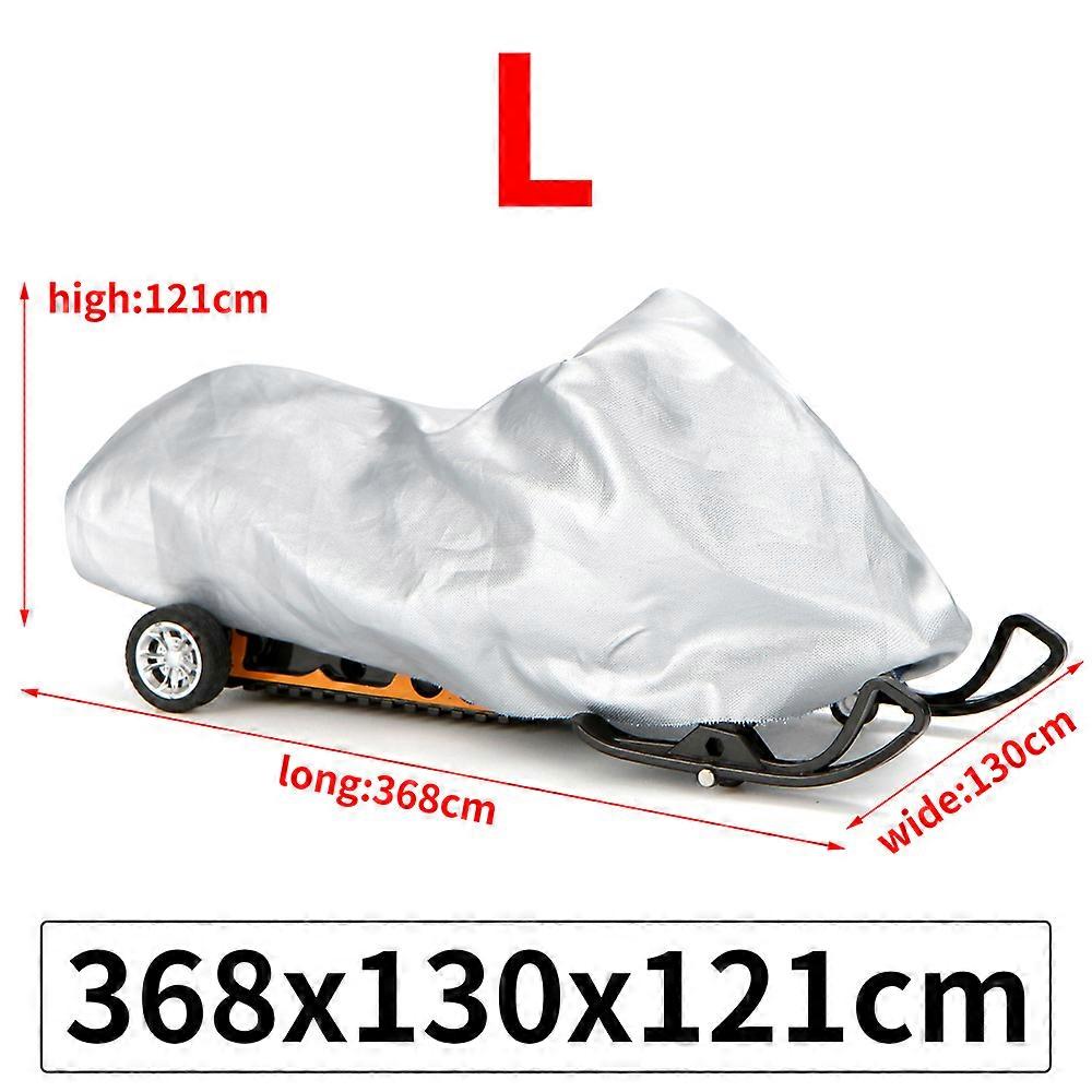 Winter Outdoor Silver Snowmobile Cover Universal Waterproof Dustproof