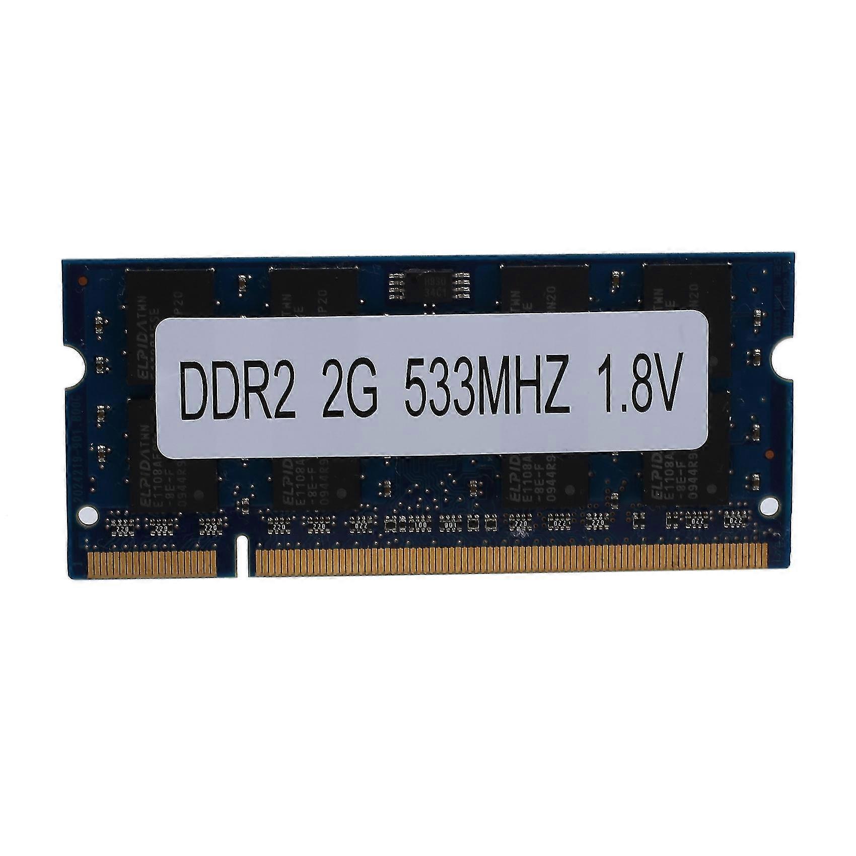 DDR2 2gb pamięci RAM do laptopa 533mhz pc2 4200 Sodimm 1.8v 200 pinów do pamięci laptopa AMD