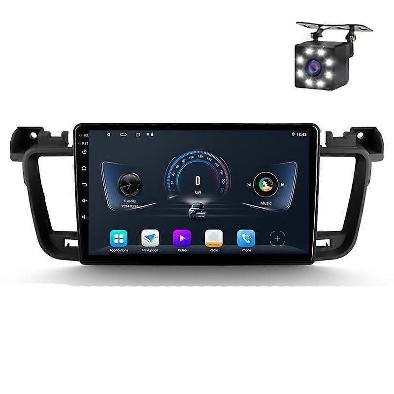 For Peugeot 508 508SW 2011- 2018 Car Radio video players CarPlay Android Auto GPS 2din 