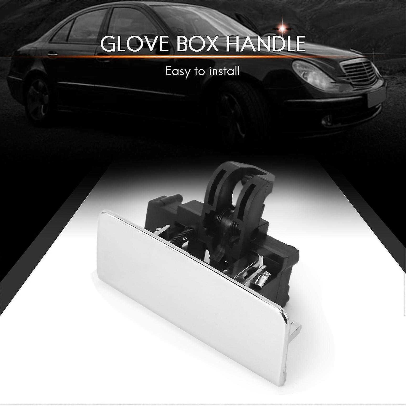 Glove Box Handle For Fiat Grande Punto – Black Plastic Replacement Catch Handlebar Accessory