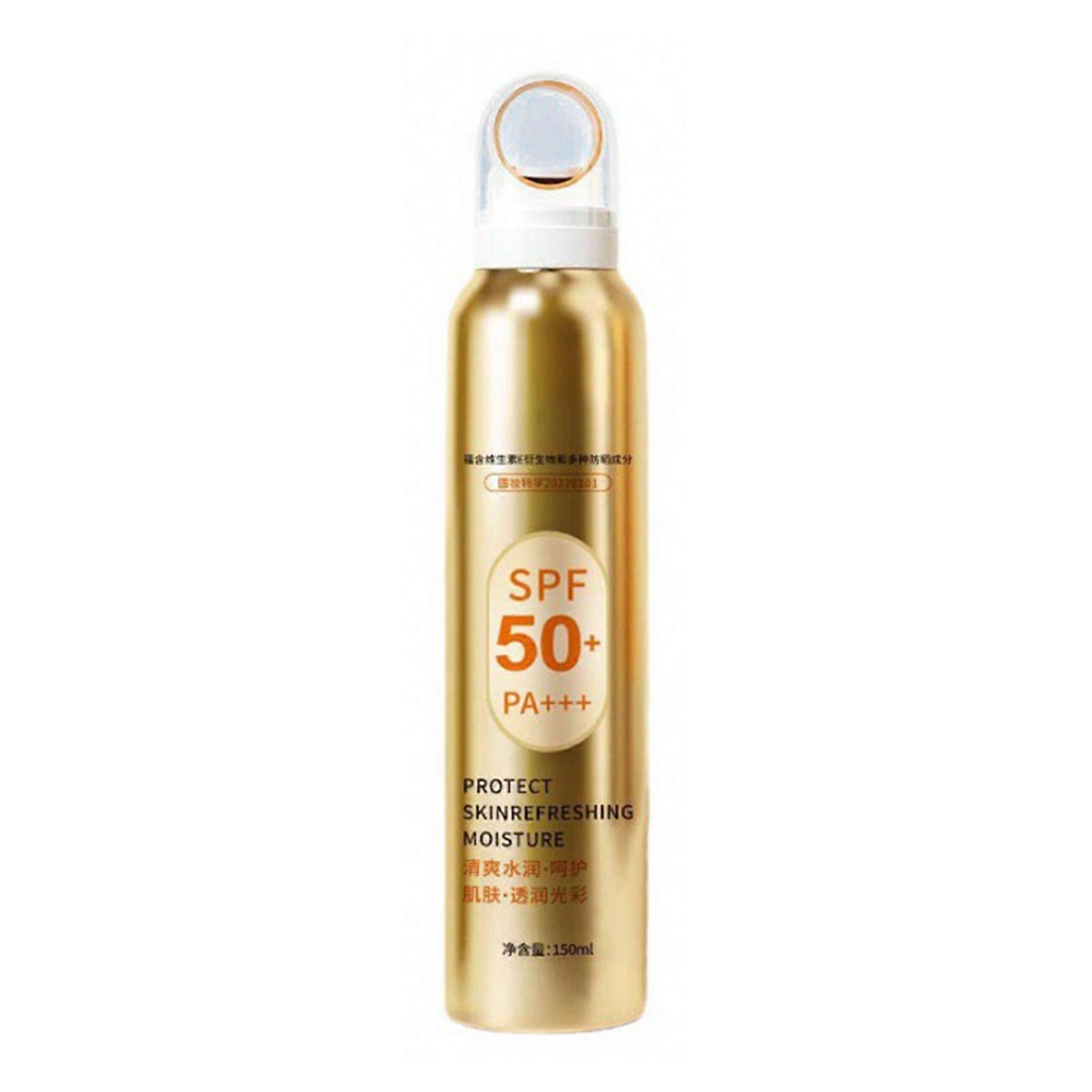 1/2/3pcs SPF50+ Sunscreen Spray for Face Non Greasy Isolation Sun Screen Spray for Outdoor