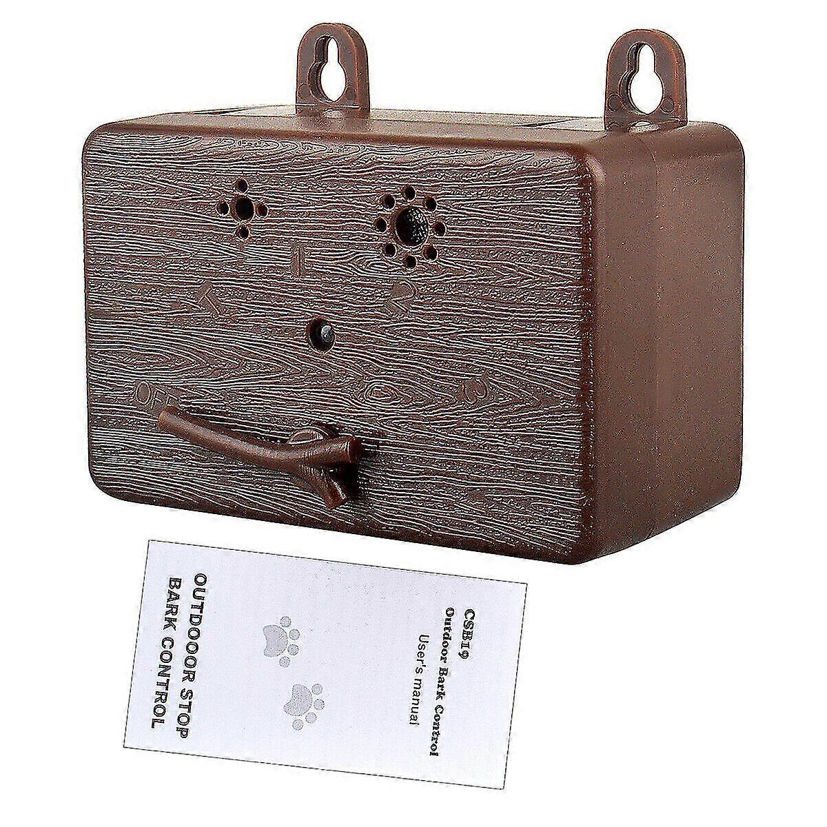 Outdoor Pet Ultrasonic Anti-barking Device Dog Bark Control Stop Repeller Tool