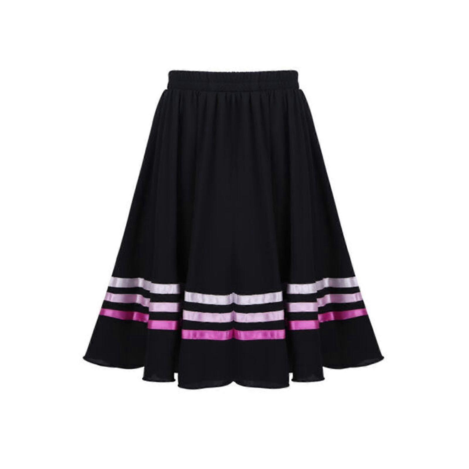 100% New,kids Circle Skirt Ballet Sta Performance Wear