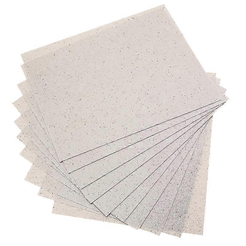10 Pcs Mica Sheet Microwave Oven Insulation Sheet Cuttable Waveform Guide Sheet