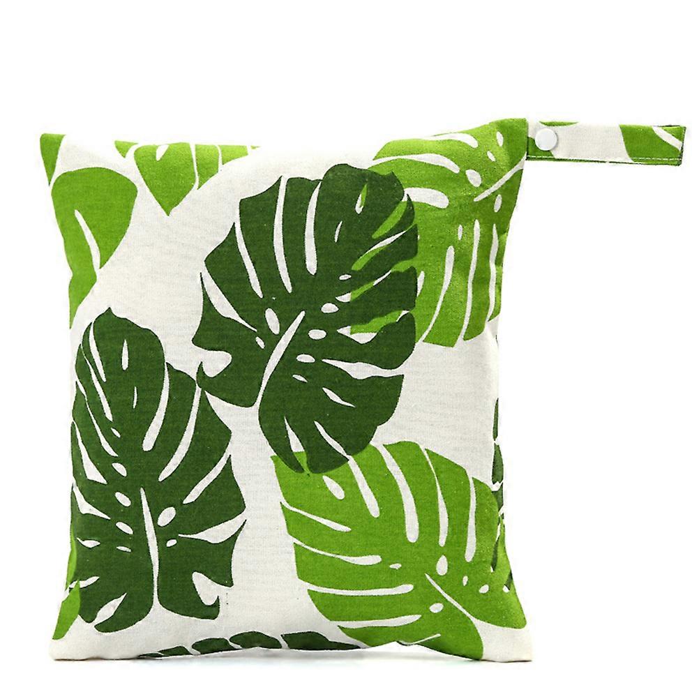 Baby Diaper Bags Reusable Wet Dry Bag Washable Zipper Baby Cloth Diaper Storage Bag