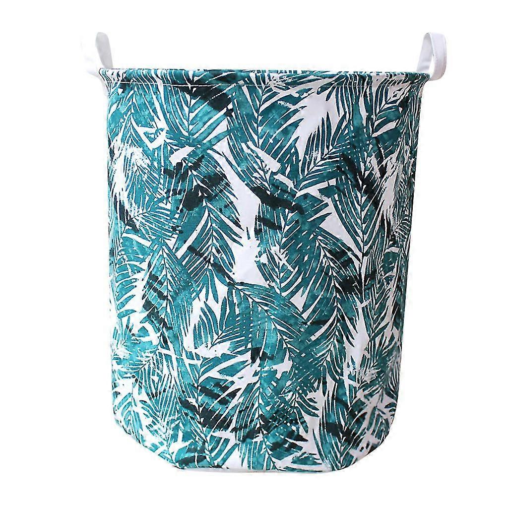 Waterproof Canvas Laundry Case Clothes Basket Storage Basket Folding Storage Box