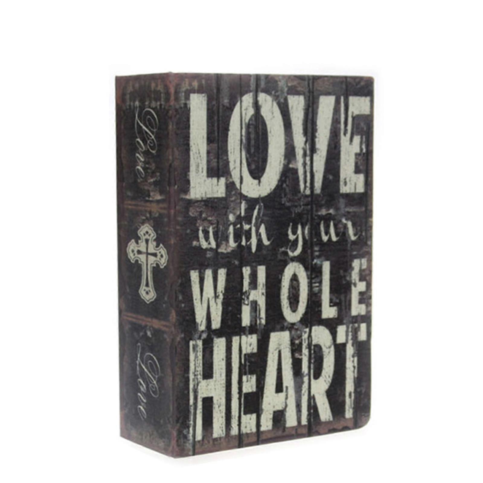 Dictionary Mini Safe Box Book Secret Security Safe Key Lock for Kid Gift Durable