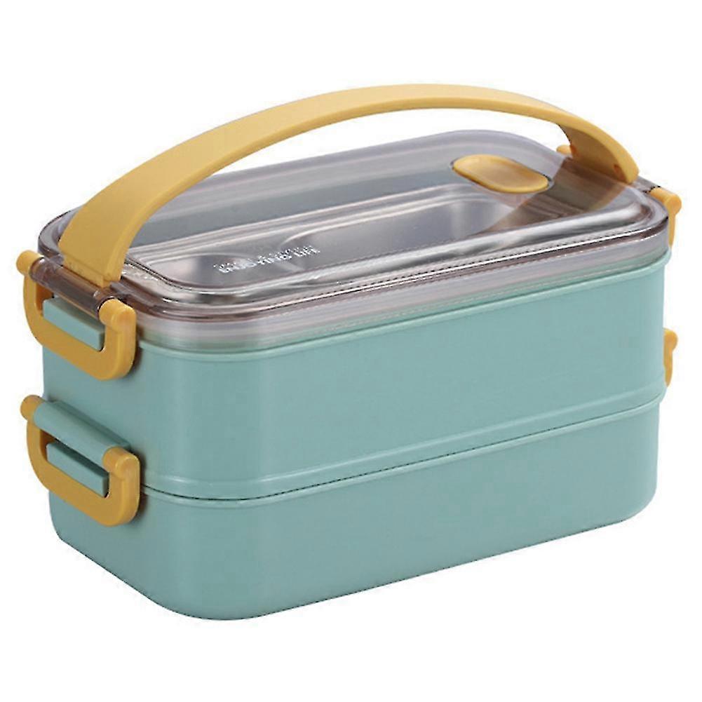Portable Lunch Box For Kids School Microwave Bento Box With Movable Compartments Salad Fruit Food C