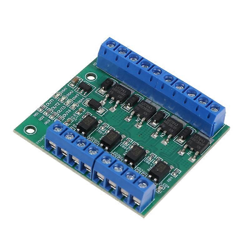 Plc Amplifier Circuit Board Drive Module Photocoupler Isolation 4 Way MOS Tube