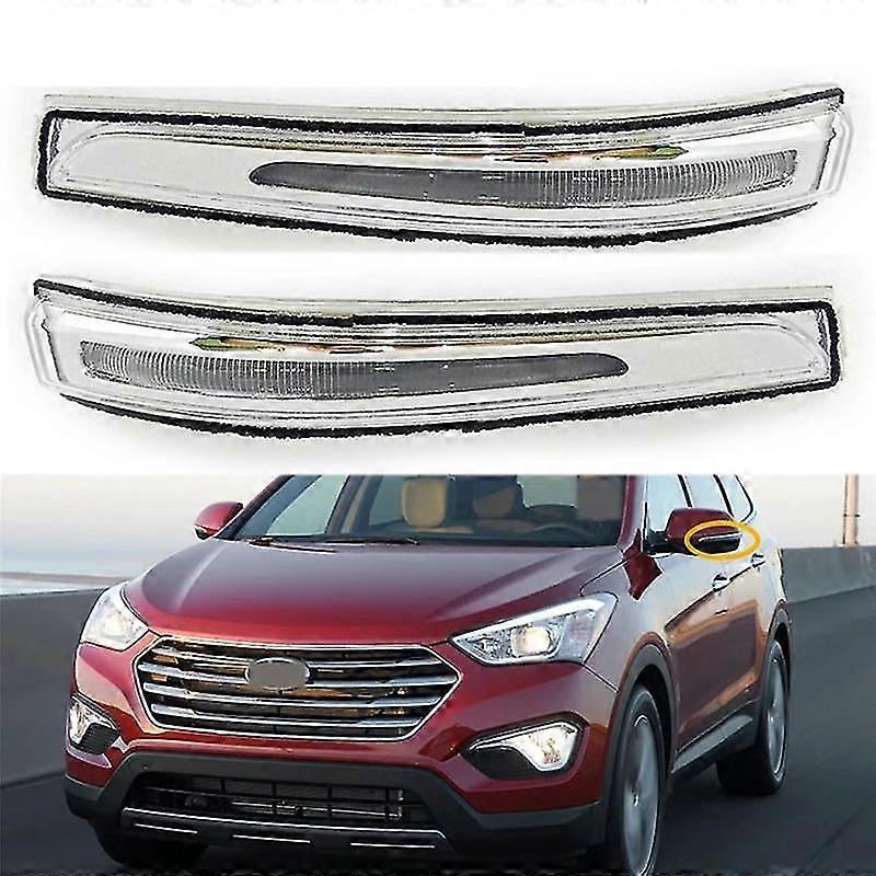 Mirror Driver Left Side Heated Left Hand Fits Hyundai Santa