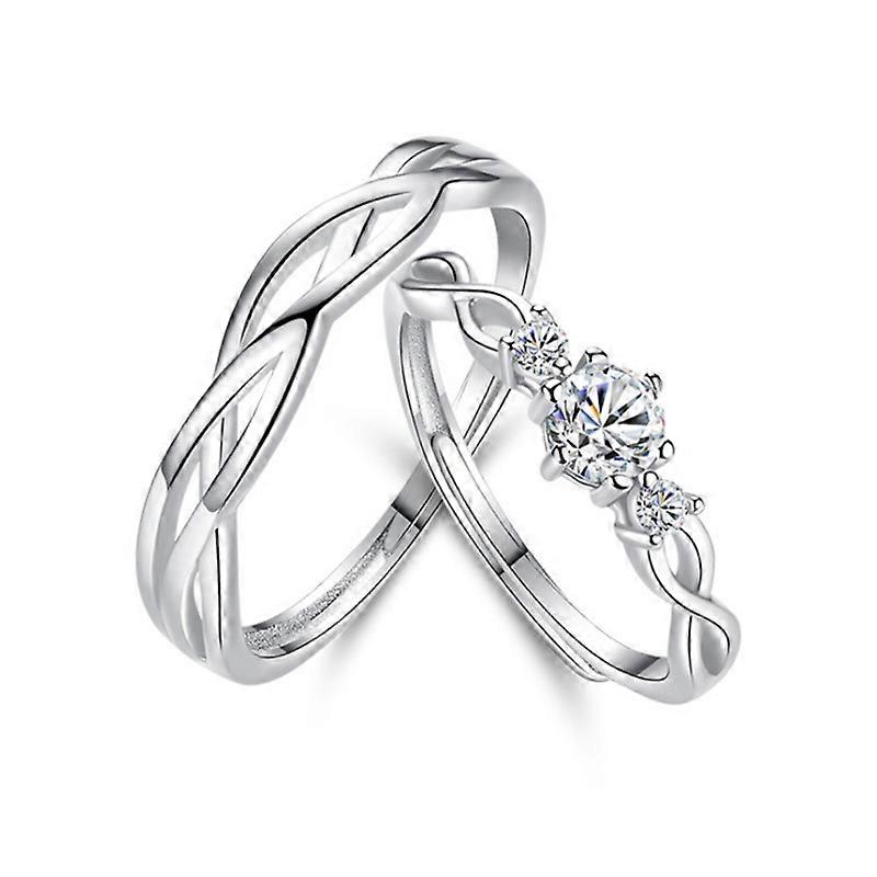 Couple matching ring adjustable size