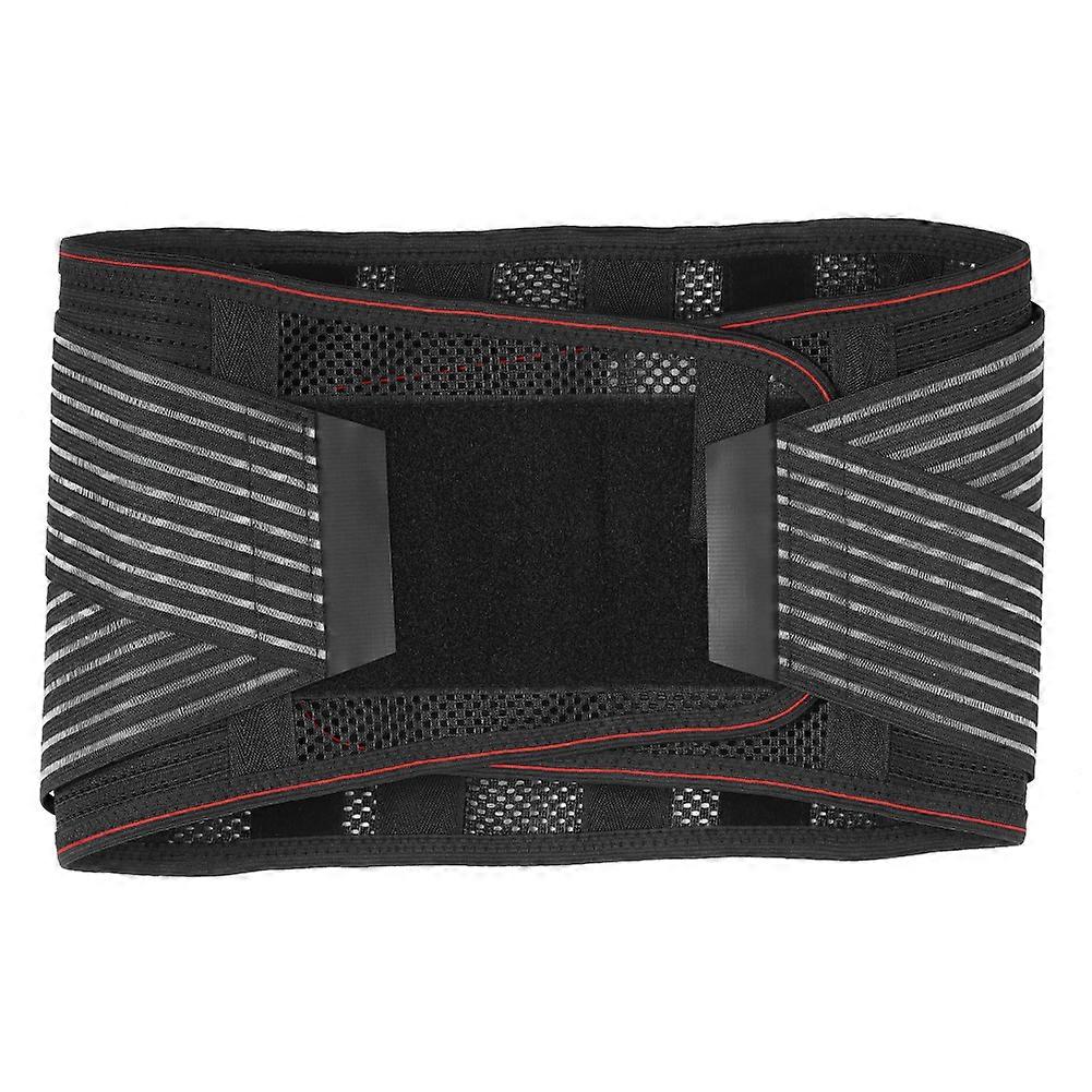 Self Heating Waist Support Belt Lumbar Brace Pain Relieve Waist Band (Women)L