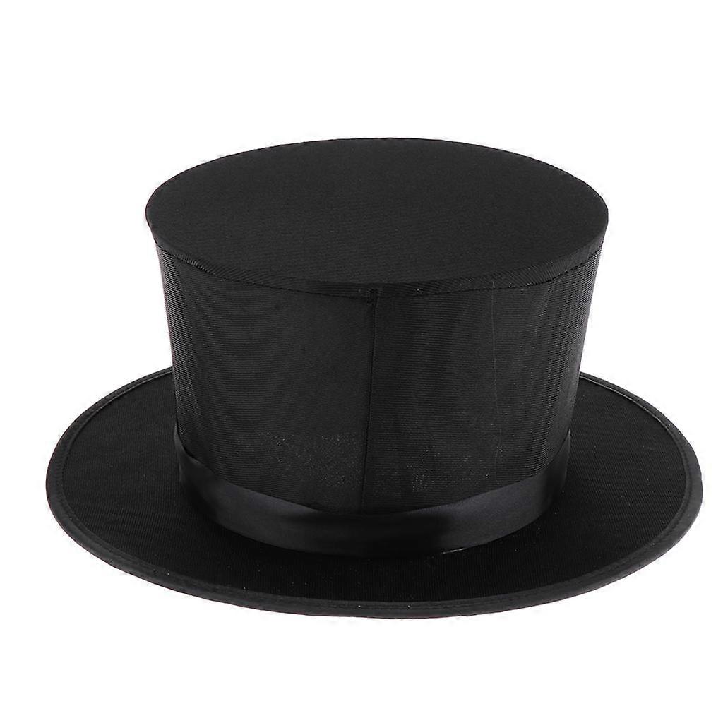 Collapsible Top Hat Magician Magic Cap Stage Magic Props Perform Accessories