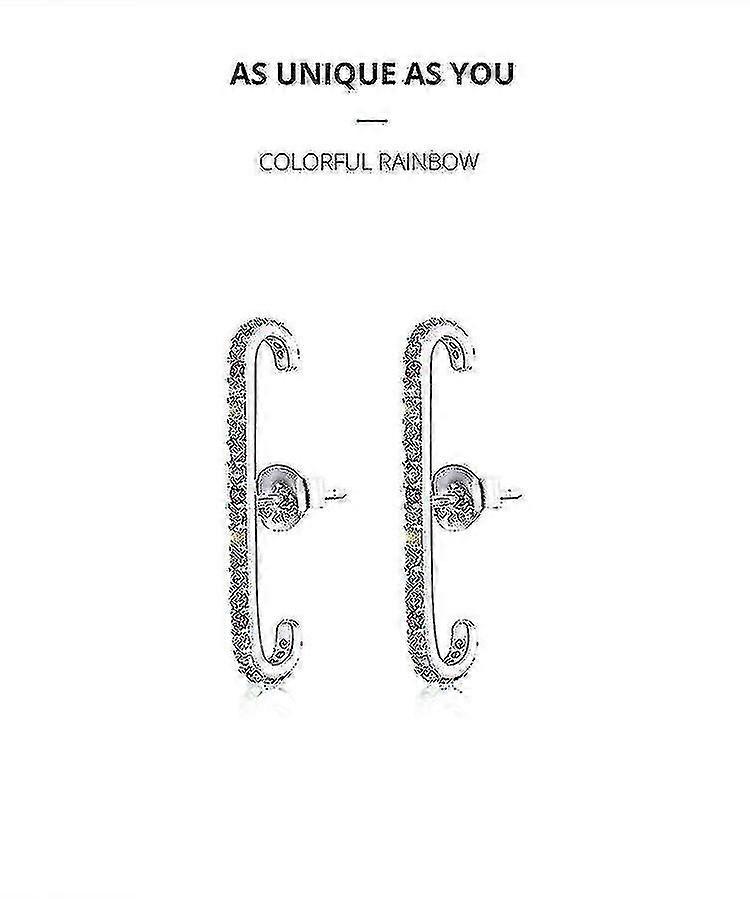 925 Sterling Silver Earrings Enamel Stud Earrings