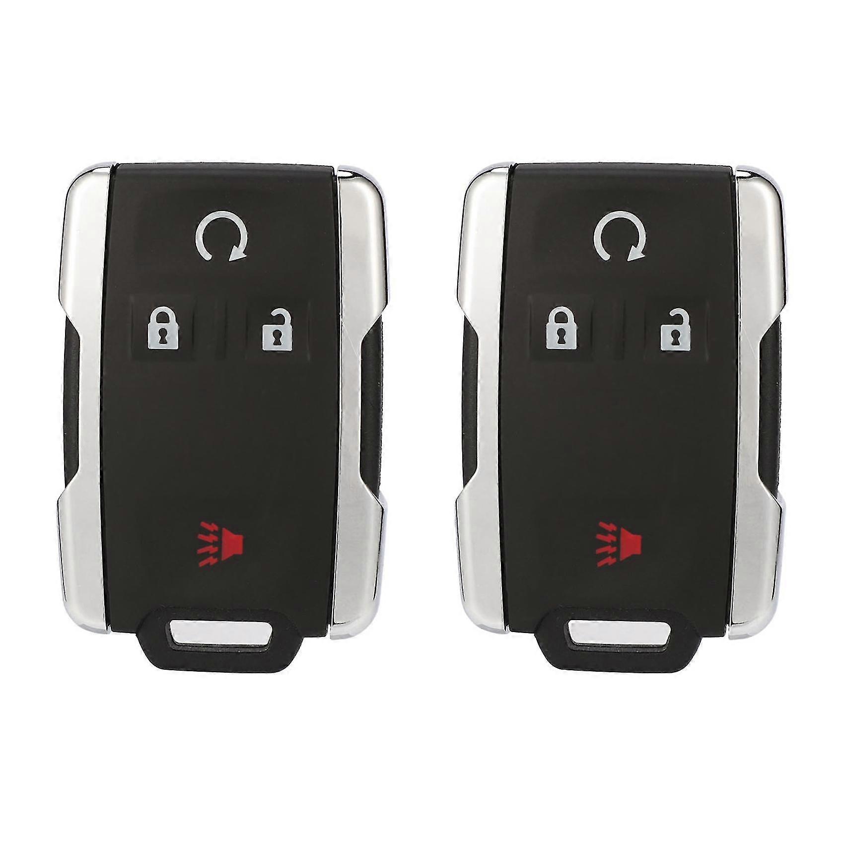 2x Car 315mhz 4-button Fob Smart Remote Key For Silverado 2014-2018 Fcc M3n-40821302