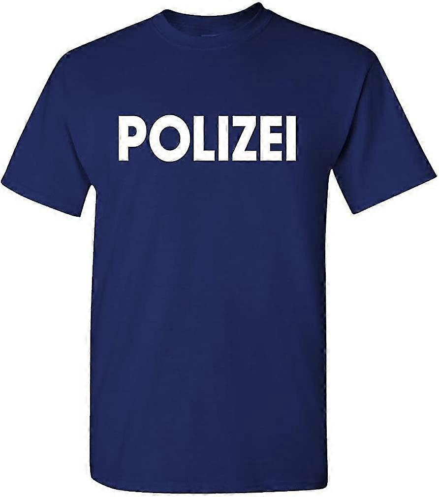 Polizei - Erkek Pamuklu T-shirt
