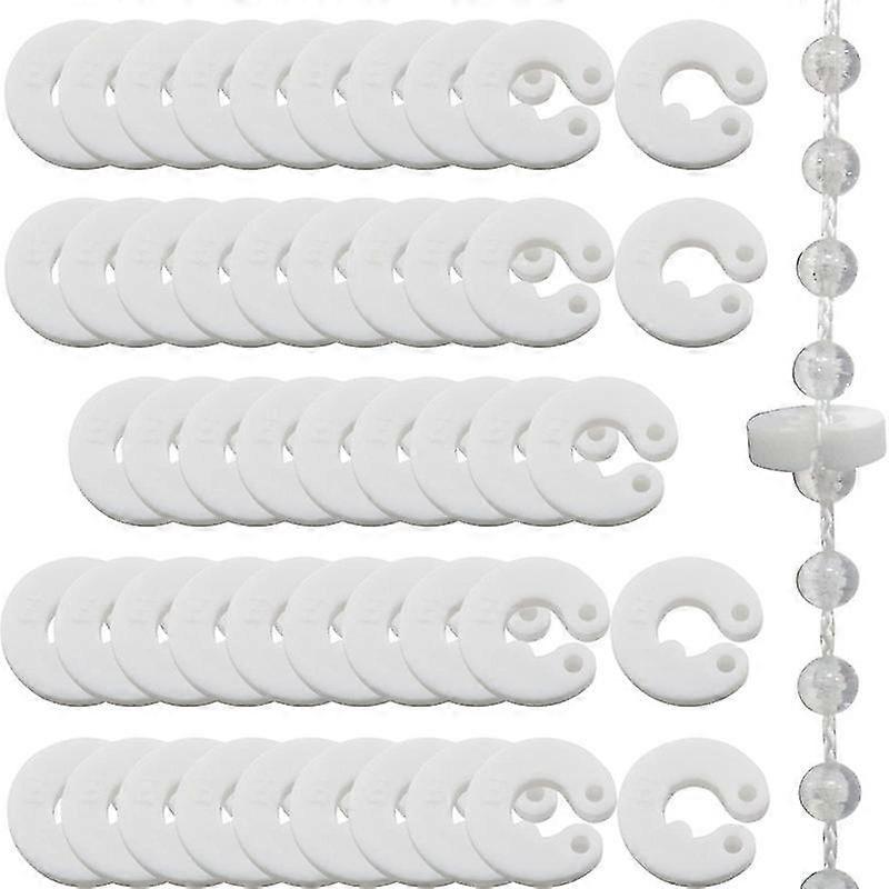 50 Packs Replacement Vertical Chains For Roman Shades