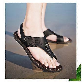 Men's Casual Flats  Open Toe Sandals Slippers Slingbacks Beach Summer