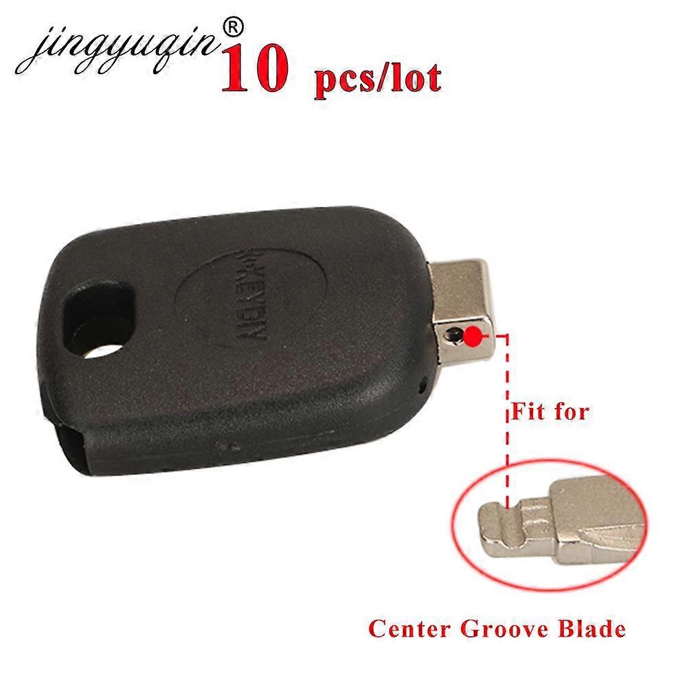 jingyuqin 10pcs KEYDIY Universal Transponder Car Key Shell Case KD/ Blades Head with Chip Holder Universal Car Key Housing