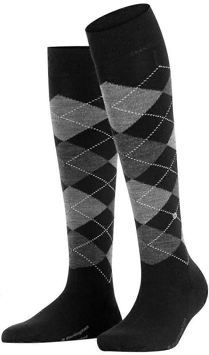 Burlington Marylebone Knee High Socks - Black