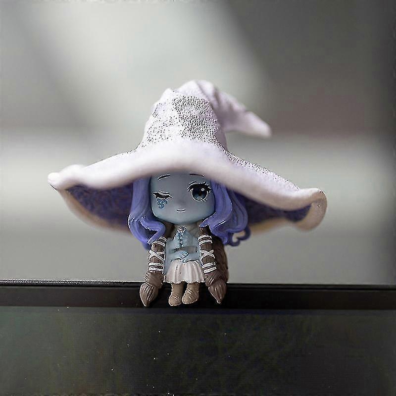 1pc 7cm Elden Ring Ranni Figur Sød Mini Anime Figur Bugcat Capoo Statue