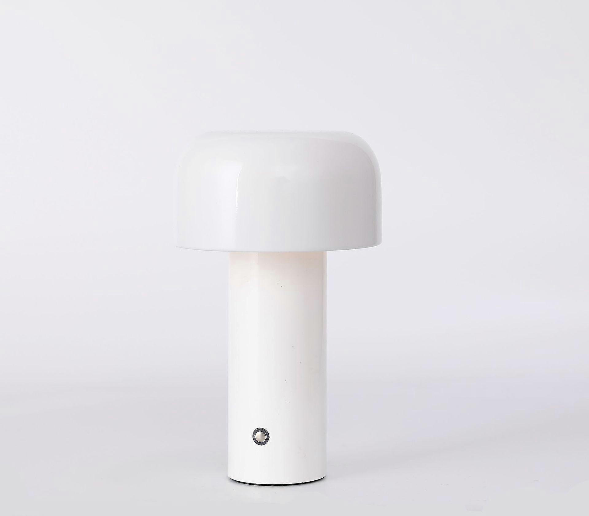 Portable Wireless Touch Rechargeable Desk Lamp UsbWhite