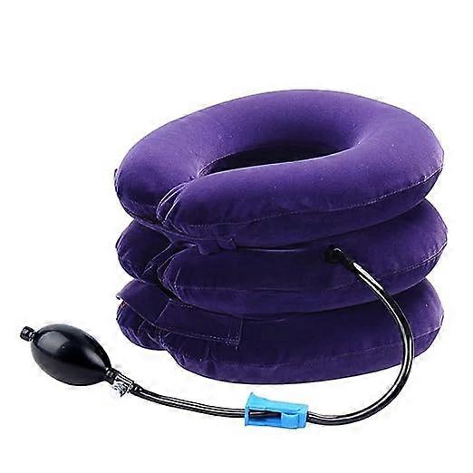 Cervical Neck Traction Device Inflatable Neck Stretcher, Easy to Use for Chronic Neck and Shoulder Pain Relief Traction Spine Alignment, Cervical Cerv