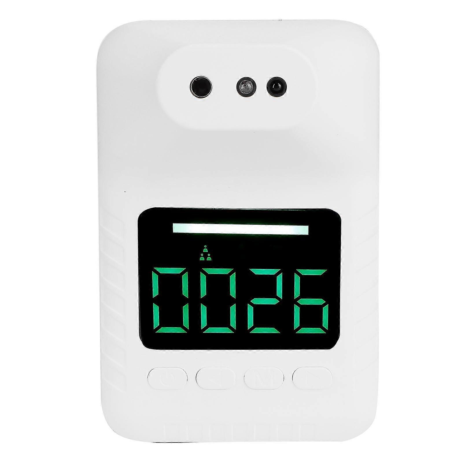 Infrared Digital Thermometer with Voice Alarm - Wall Mounted Automatic Temperature Measure