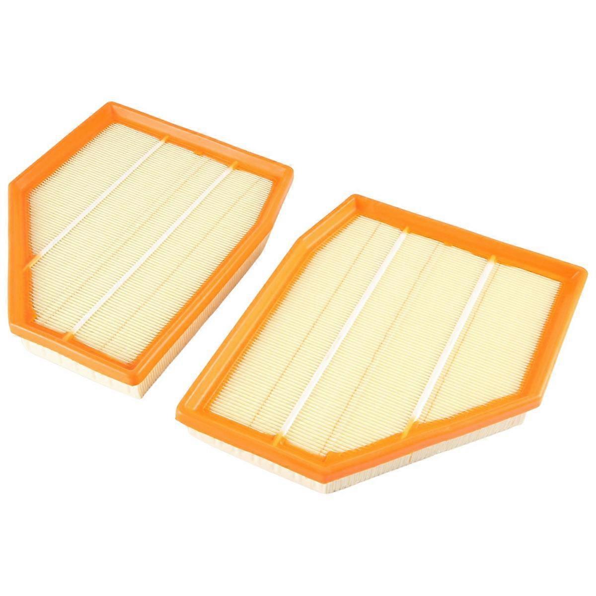 Car Front Right & Left Air Filter Elements for 2018 M5 S63 MF90 13717852380 13717852382