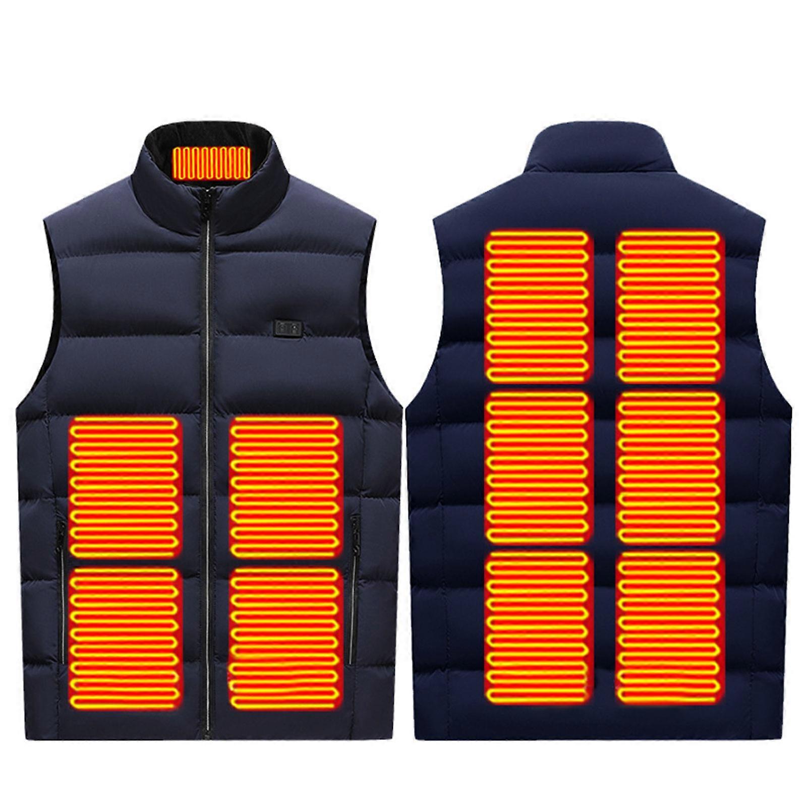 Heated Vest With 10000mAh Power Bank For Men Women Electric